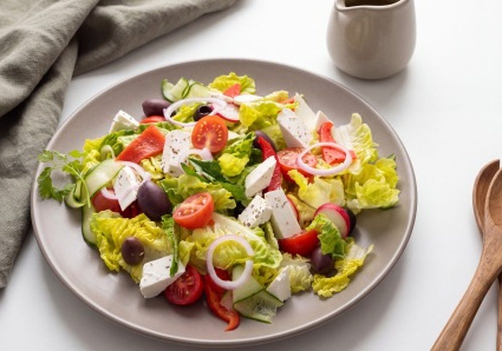 Fresh salad editorial