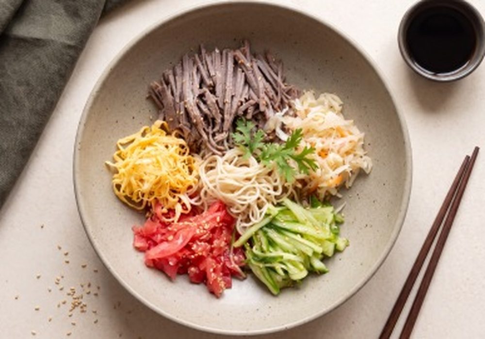 Noodle dish editorial development